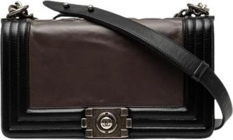 Chanel Pre-owned Borsa a Spalla in Pelle Boy - - Pre-owned - Donna - Nero - ONE SIZE