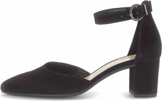 Gabor Spangenpumps - Dames - Schoenen - Zwart - Maat: 41 EU Leer