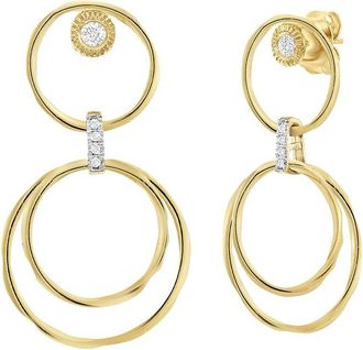 I.Reiss Company 14K 0.23 Ct. Tw. Diamond Earrings