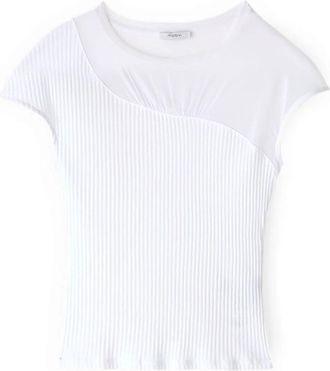 Motivi Dames, Blouses & Shirts, Wit, Maat: XS Katoen