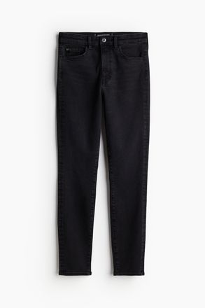 H&M True To You Skinny Ultra High Ankle Jeans - Schwarz