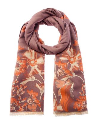 Saachi Saachi Reverse Wildflower Scarf