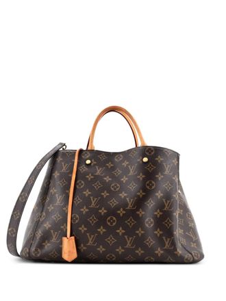 Louis Vuitton Montaigne Handbag Monogram Canvas GM tote bag - Marrone