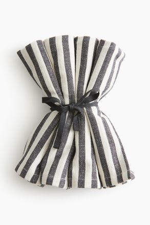 H&M 4er-Pack Baumwollservietten - Grau