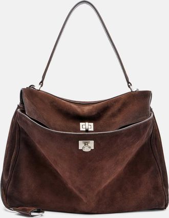 Balenciaga Borsa Rodeo Medium in suede