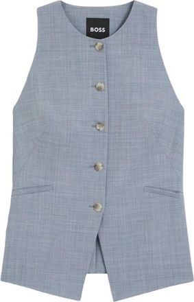 HUGO BOSS Donna, Giacche, Blu, M, new