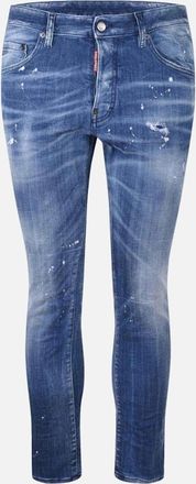 Dsquared2 Mens Dsquared2 Filo Wash Skater Light Blue Jeans - Size: 34/32