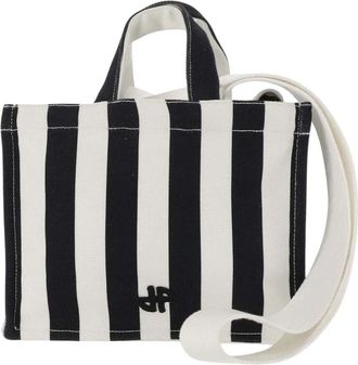 Patou Bags - Dames - Shoppers - Zwart - ONE Size - Katoen - Tassen