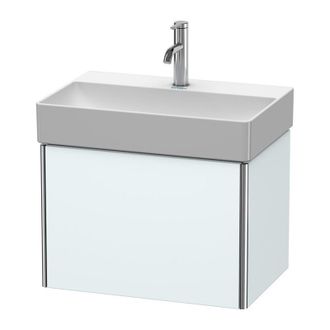 Duravit Duravit Xsquare Mueble De Pared Compacto 58.4x39.0 Cm, 1 Caj&oacute;n, Para Lavabo Durasquare 235660, Color (frente/cuerpo): Azul Claro Mate - Xs406700909