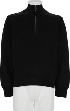 Parajumpers Half-Zip Stand Collar Cotton-Viscose Knit Sweater