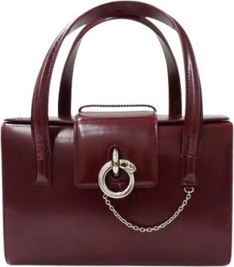 Cartier Pre-owned Handbags, female, Red, Size: ONE SIZE Pre-owned Panth&egrave;re Handbag