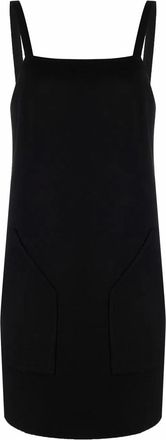 Max Mara Mouwloze mini-jurk - Zwart