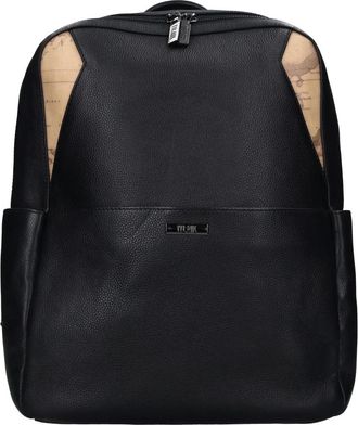 Alviero Martini 1A Classe Ld 05 8162 Rugzak - Heren - Rugzakken - Zwart - ONE Size - Leer - Tassen
