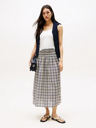 Tommy Hilfiger Maxi Fit And Flare Skirt