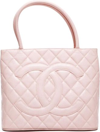 Chanel 2002-2003 pre-owned Medallion shopper - Roze