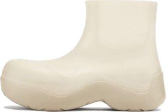 Bottega Veneta Puddle Ankle Boot Sea Salt 640043V00P09031