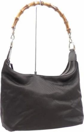 Gucci Pre-owned Handbags, female, Brown, Size: ONE SIZE Pre-owned Nylon gucci-bags