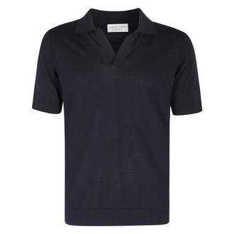 FILIPPO DE LAURENTIIS Heren, Tops, Blauw, Maat: 2XL Katoen