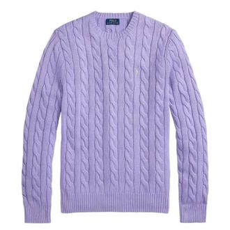 Polo Ralph Lauren Cotton Cable Crew Knit Sweater, Size X-Large