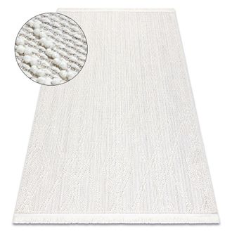 RugsX RugsX Nano Rug in White | Size: 140 cm x 190 cm