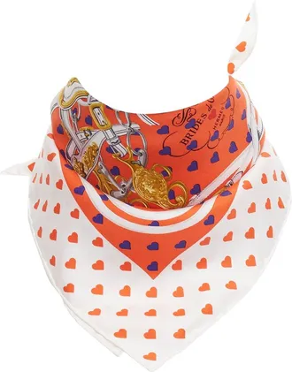 Herm&egrave;s 2017 Small Scarf (Authentic Pre-Loved)