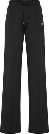 Philipp Plein Pantaloni sportivi con applicazione - Nero