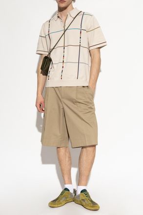 Paul Smith Cotton Polo, Mens, Beige