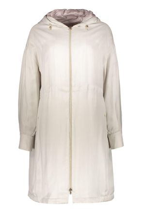 Herno Beige Jacket With Hood