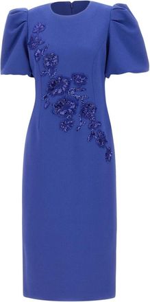 Rebecca Vallance Party Dresses, female, Blue, Size: S Evolet Midi Dress