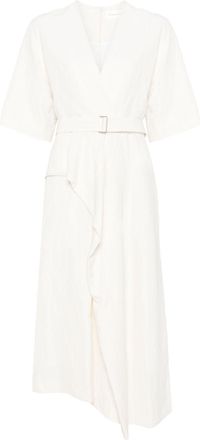 Christian Wijnants Abito midi Daeva - Bianco