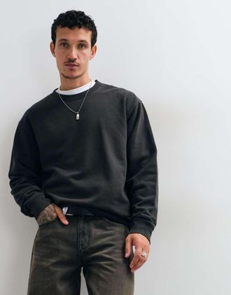 Dickies felpa Sutcliffe nera-Nero