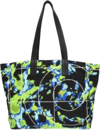 Prada Pre-owned Tessuto 2Vg 019 Tote Bag - unisex - Vintage Shopper - Veelkleurig - ONE Size - Leer - Vintage