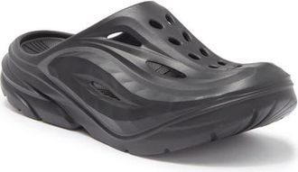 Hoka One One Gender Inclusive Ora Recovery Mule in Black /Black at Nordstrom, Size 11 Womens