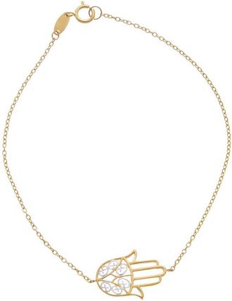 Italian Gold, Inc 10K Filigree Hamsa Bracelet
