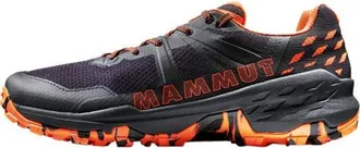 Mammut Sertig Ii Low Trail Running Shoe - Mens in Black/vibrant Orange at Nordstrom, Size 10.5