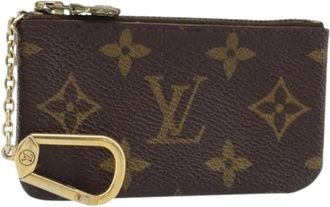 Louis Vuitton Pre-owned Accessories, female, Brown, Size: ONE SIZE Pre-owned Monogram Canvas Coin Purse