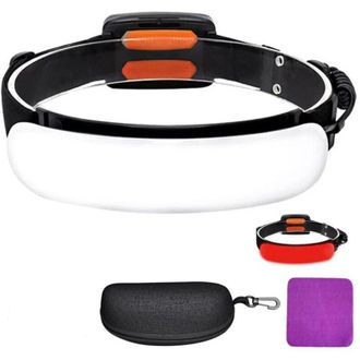 OEM Linterna Frontal Recargable Por Usb De 1500 L&uacute;menes Con 31 Led, Resistente Al Agua Y Ligera Para Ciclismo, Acampada Y Senderismo