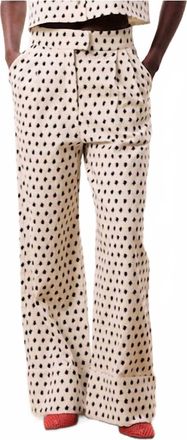 FRNCH Womens Isolde Pant In Cream
