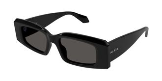 Alaia AA0078S 001 Womens Sunglasses Black Size 53