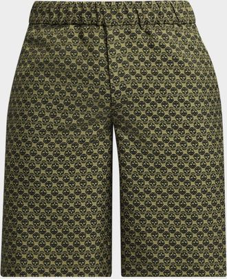 Alexander McQueen Men & apos;s Skull Pyjama Shorts