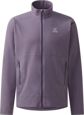 Hagl&ouml;fs Buteo Mid Jacket Fleecejacke f&uuml;r Herren | lila/grau