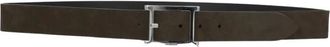 Orciani Nabucco Double Riem - Heren - Accessoires - Bruin - Maat: 105 CM Zijde