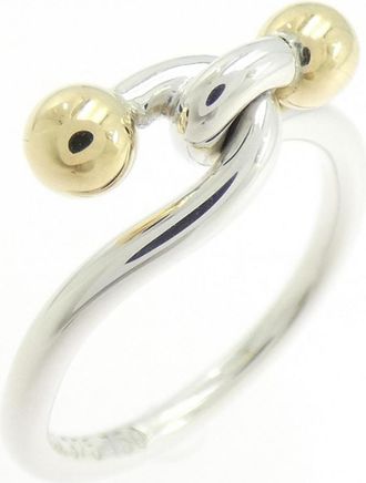 Tiffany & Co. Yellow Gold (18K) Silver 925 Band Ring (Pre-Owned)