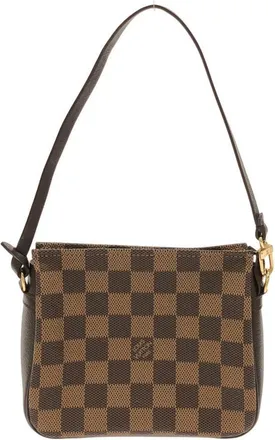 Louis Vuitton Damier Ebene Coated Canvas Pouch (Pre-Owned)