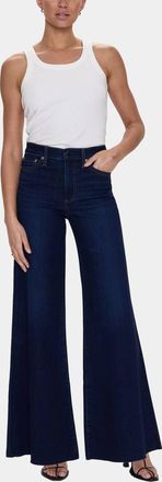 Pistola Denim Izzy Mid Rise Wide Leg Jeans In Tristesse