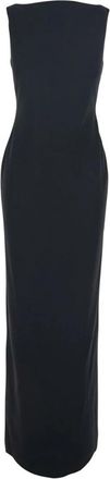 Solace London Imogen Lange Jurk - Dames - Maxi kleedjes - Zwart - M - Polyester - Kleedjes