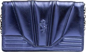 Ferrari Donna, Borse, Blu, Taglia unica, new