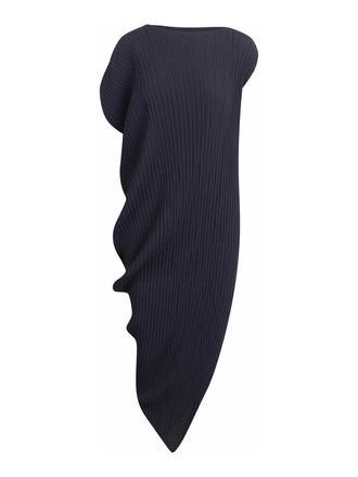 Issey Miyake Asymmetrical Pleated Design Dress
