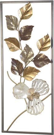 Hofmann Living and More Wanddekoobjekt »Wanddekoration« Blätterdeko, gerahmt