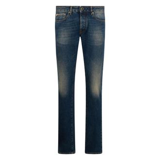 Moorer Straight Jeans, male, Blue, Size: W29 Credi Straight Jeans